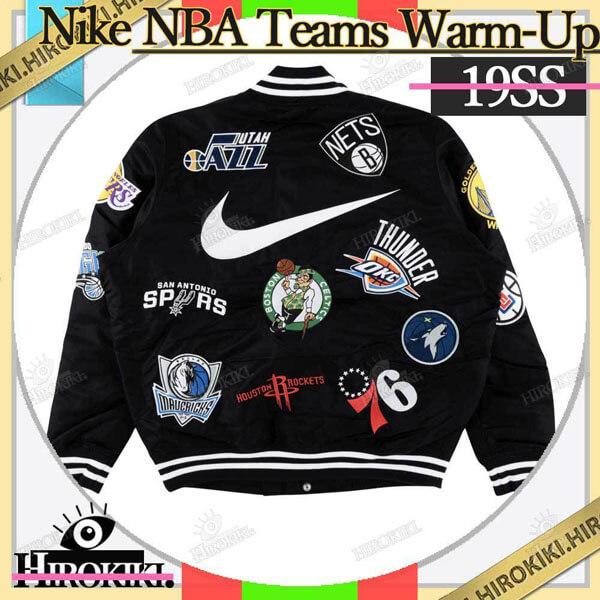 シュプリーム ナイキ コピー エヌビーエー チーム ウォーム アップ ジャケット Supreme × Nike NBA Teams Warm-Up Jacket ナイキ Black201116CC0194